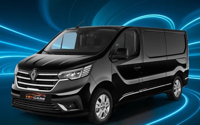 Renault Trafic 9 locuri inchiriere auto Iasi microbuz sau van cu 3 locuri